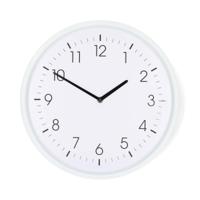 Wandklok | Diameter: 360 mm | ABS | Stille beweging | Wit