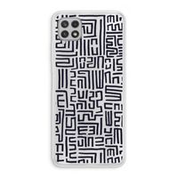 Moroccan Print: Samsung Galaxy A22 4G Transparant Hoesje