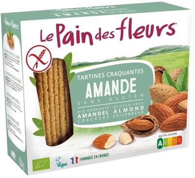 Pain Des Fleurs Crackers met amandel bio
