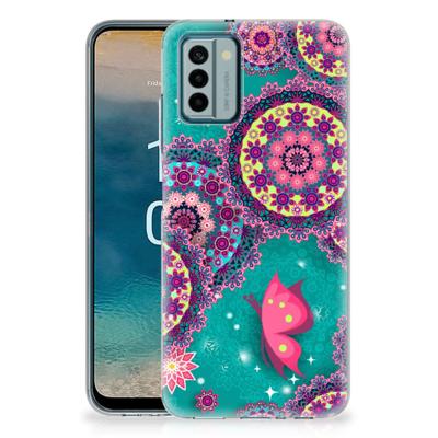 Nokia G22 | Hoesje maken | Cirkels en Vlinders