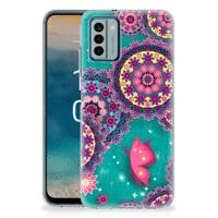 Nokia G22 | Hoesje maken | Cirkels en Vlinders