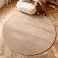 Vloerkleed Knots Rond - Beige Xcm - Wol - Dekbed-Discounter.nl