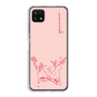 Best Friends: Samsung Galaxy A22 5G Transparant Hoesje
