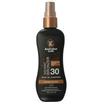 Australian Gold Spray gel met bronzer SPF30 Australian Gold Spray gel met bronzer SPF30