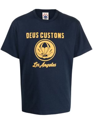 Deus Ex Machina t-shirt Plymouth à imprimé graphique - Bleu