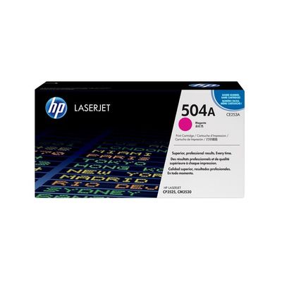 504A magenta LaserJet tonercartridge (CE253A) Toner