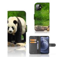 Apple iPhone 12 Mini | Telefoonhoesje | Met pasjeshouder | Panda