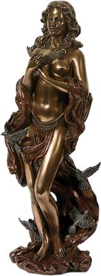 Beeld Aphrodite Bronskleurig - 30 x 8 cm