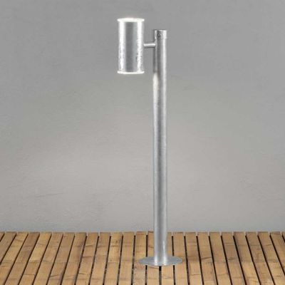 Staande buitenlamp 2 x 8W 700 lumen dimbaar Ull gegalvaniseerd LED downspot 591-320