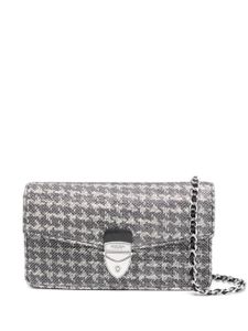 Aspinal Of London pochette Mayfair en cuir - Gris