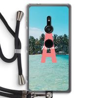 Pacific Dream: Sony Xperia XZ2 Transparant Hoesje met koord