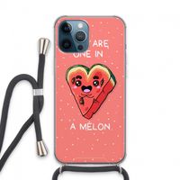 One In A Melon: iPhone 13 Pro Max Transparant Hoesje met koord