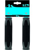 Handvatset M-Wave ATB Zwart/Grjs 130mm 2-componenten