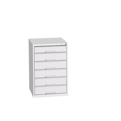 Bott Verso Schuifladenkast | 525x550x800mm | 6 Laden | RAL 7035 - 16925014.16