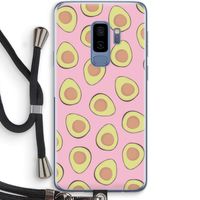 Dancing avocados: Samsung Galaxy S9 Plus Transparant Hoesje met koord