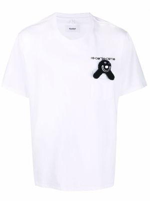 Doublet t-shirt Smiley à manches courtes - Blanc