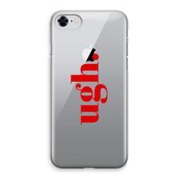 Ugh: iPhone 8 Transparant Hoesje