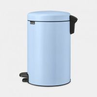 Brabantia NewIcon pedaalemmer 12 liter met kunststof binnenemmer - Dreamy Blue - thumbnail