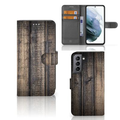 Samsung Galaxy S21 FE | Book Style Case | Steigerhout