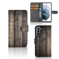 Samsung Galaxy S21 FE | Book Style Case | Steigerhout