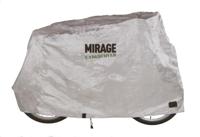 Mirage Tassen Mirage fietspyama/hoes/overtrek voor 1 fiets kleur antraciet in doos
