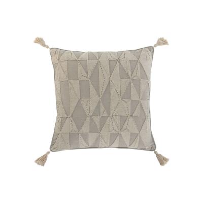 Kussen Home ESPRIT Natuurlijk Boho 45 x 8 x 45 cm