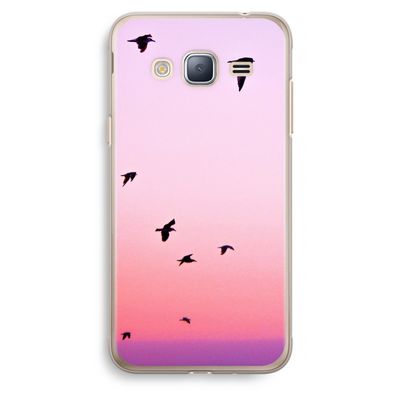 Fly away: Samsung Galaxy J3 (2016) Transparant Hoesje