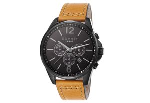 Horlogeband Esprit ES106921 Leder Cognac 22mm