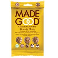 Made Good Granola minis chocolate banana bio (24 gr)