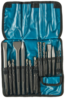 Makita Accessoires Boor-/beitelset 17-delig - D-53300 D-53300