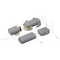Beschermdeksel met 4 bouten voor aanbouw-, sokkel-, en koppelingsbehuizing, veiligheidskoordje met kabelschoen serie H-B 16 H-B 16 10087000 LAPP 1 stuk(s)