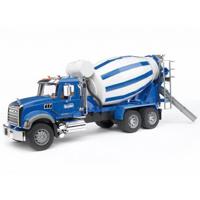 bruder MACK Granite truck met betonmixer modelvoertuig 02814 - thumbnail