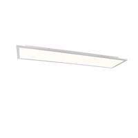 QAZQA Modern LED paneel staal 120 cm incl. LED - Liv