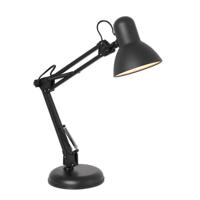 Steinhauer Retro bureaulamp Study mat zwart 3456ZW