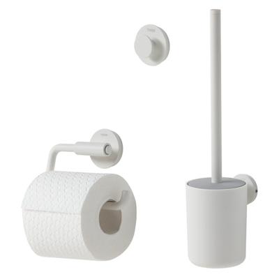 Toiletaccessoireset Tiger Urban Met Toiletborstel, Toiletrolhouder en Handdoekhaak Wit