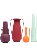 POLSPOTTEN lot de 4 vases Sunset Roman - Rouge - thumbnail