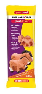 Eberhard Faber EF-570383 Efaplast Classic Boetseermateriaal 500gr. Terra