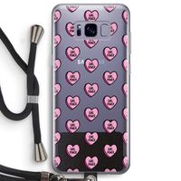 GIRL POWER: Samsung Galaxy S8 Plus Transparant Hoesje met koord