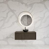Onderkast Gliss Design Heronimus 100x45x35 cm Met Topplaat Charcoal