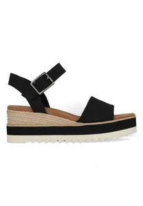 Toms Alpargata Platform 10017856 Zwart  maat