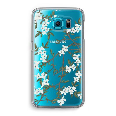 Blossoming spring: Samsung Galaxy S6 Transparant Hoesje