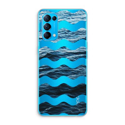 Oceaan: Oppo Find X3 Lite Transparant Hoesje