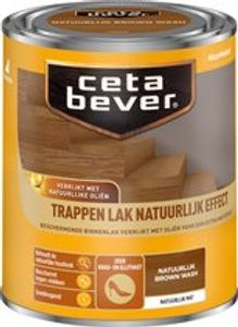 cetabever trappenlak natuurlijk effect white wash 0.75 ltr