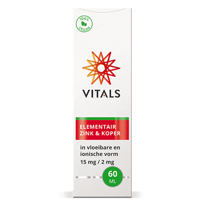 Vitals Elementair Zink Koper Druppels
