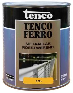 Ferro geel 0,75l verf/beits - tenco