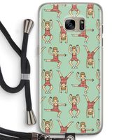 Gymboys: Samsung Galaxy S7 Edge Transparant Hoesje met koord