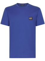 Dolce & Gabbana t-shirt DG Essentials à col rond - Bleu - thumbnail