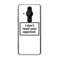 Don't need approval: Sony Xperia Pro-I Transparant Hoesje