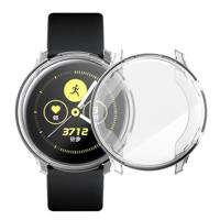 Voor Samsung Active Watch volledige dekking TPU beschermhoes (transparant)