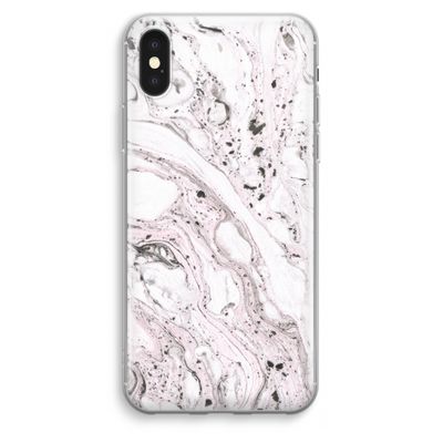 Mengelmoes: iPhone XS Max Transparant Hoesje